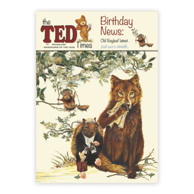 Cyril Squirrel K.C defends Wilbur Wolf| The Ted Times | Birthday News
