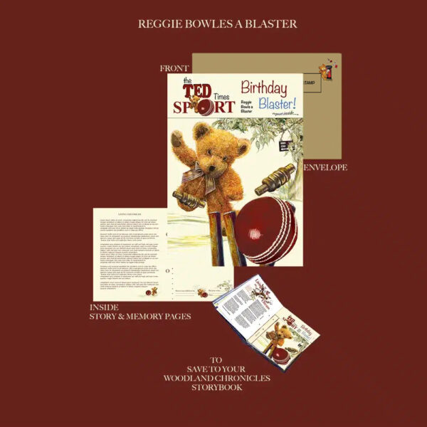 Reggie Bouncer Bear | The Ted Times | Birthday Blaster!