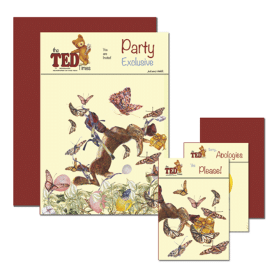 3 in 1 Hubble’s Dream Party Invitation | Party Exclusive | The Ted Times