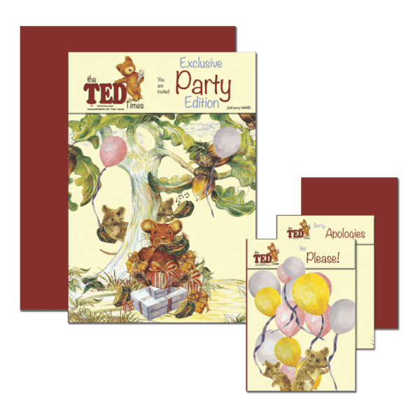 3 in 1 Myles Mouse Party Invitation | Party Exclusive | The Ted Times