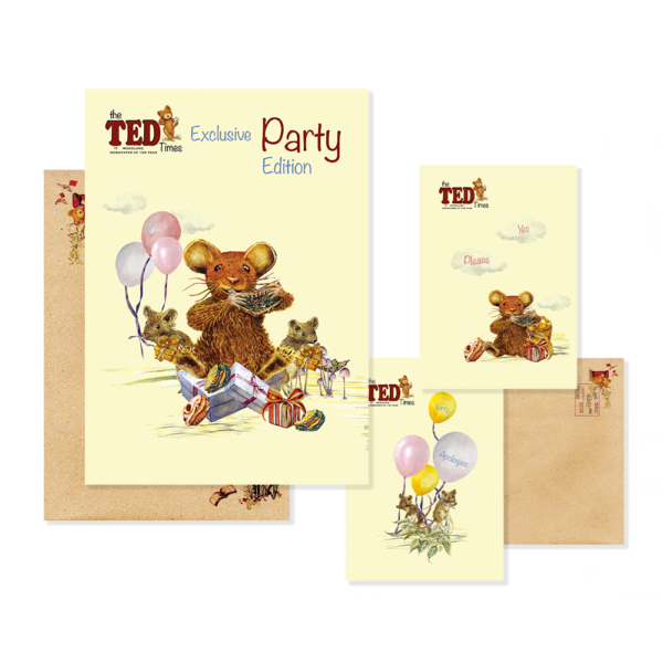 3 in 1 Myles Mouse Party Invitation
