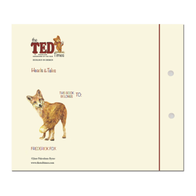 Frederick Fox Head & Tails Notebook | The Ted Times