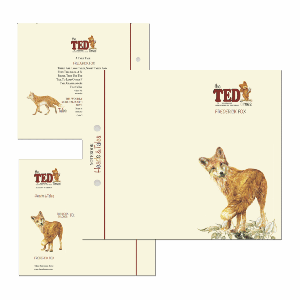 Frederick Fox Head & Tails Notebook | The Ted Times