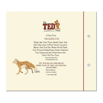 Frederick Fox Head & Tails Notebook | The Ted Times