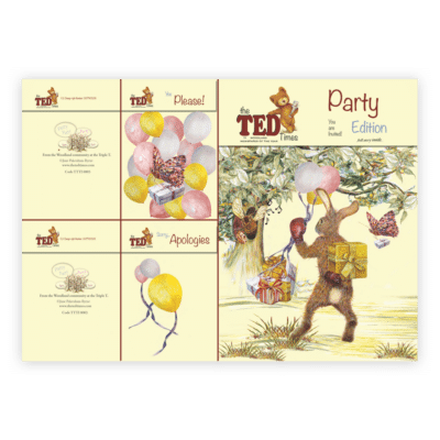 The Ted Times | Funny Story Cards | illustrated Keepsakes