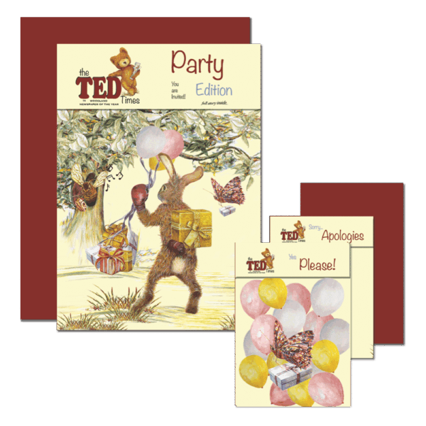 3 in 1 George’s House Party Invitation | Party Exclusive | The Ted Times