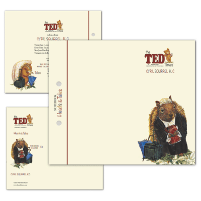Notebooks Cyril Squirrel K.C. | The Ted Times