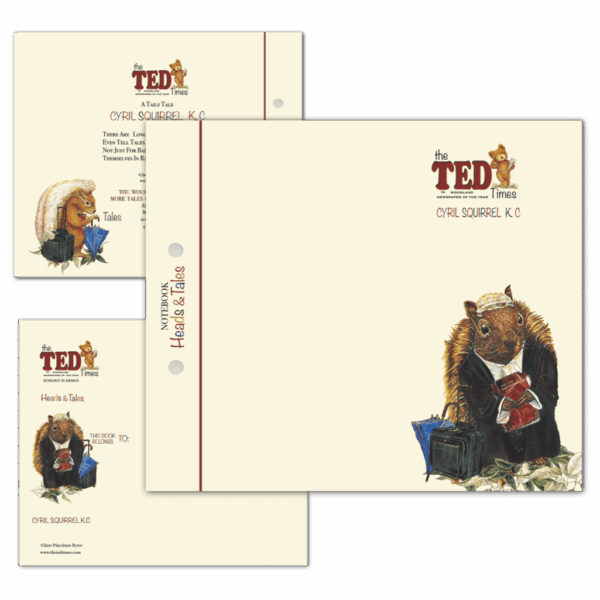 Notebooks Cyril Squirrel K.C. | The Ted Times