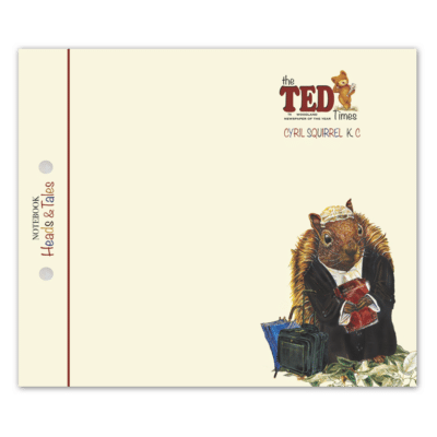 Notebooks Cyril Squirrel K.C. | The Ted Times
