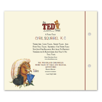 Notebooks Cyril Squirrel K.C. | The Ted Times