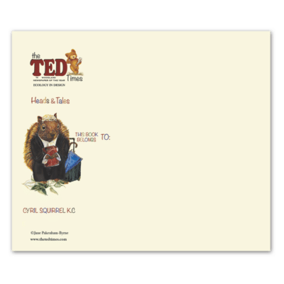 Notebooks Cyril Squirrel K.C. | The Ted Times