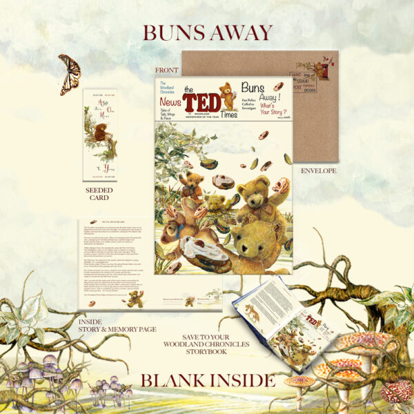 Buns Away Bears - Blank